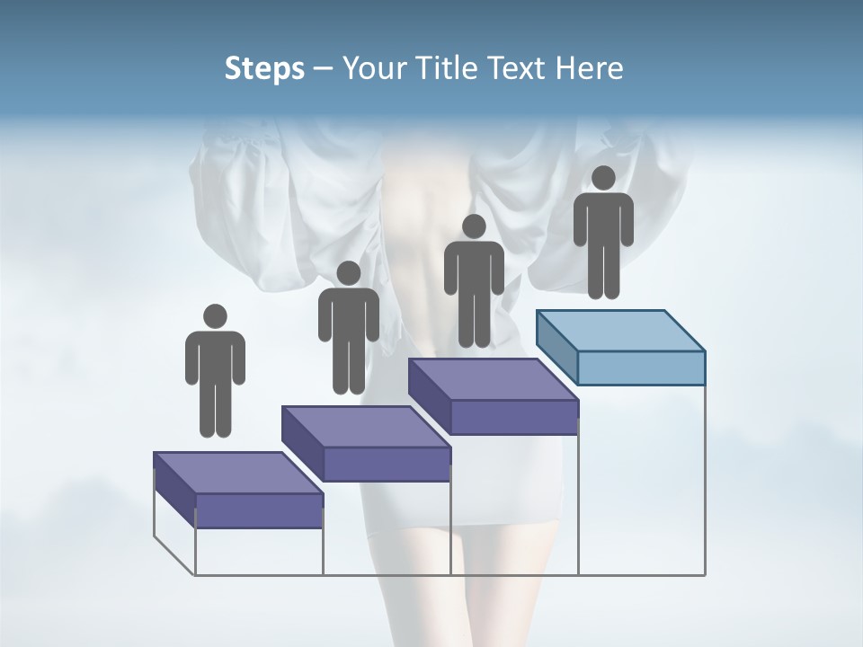 Beauty Legs Person PowerPoint Template