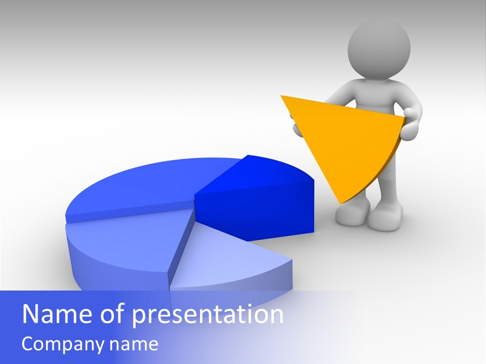 Financial Economy Accounting PowerPoint Template