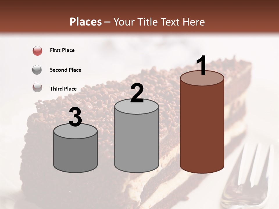 Fork Food Sweet PowerPoint Template