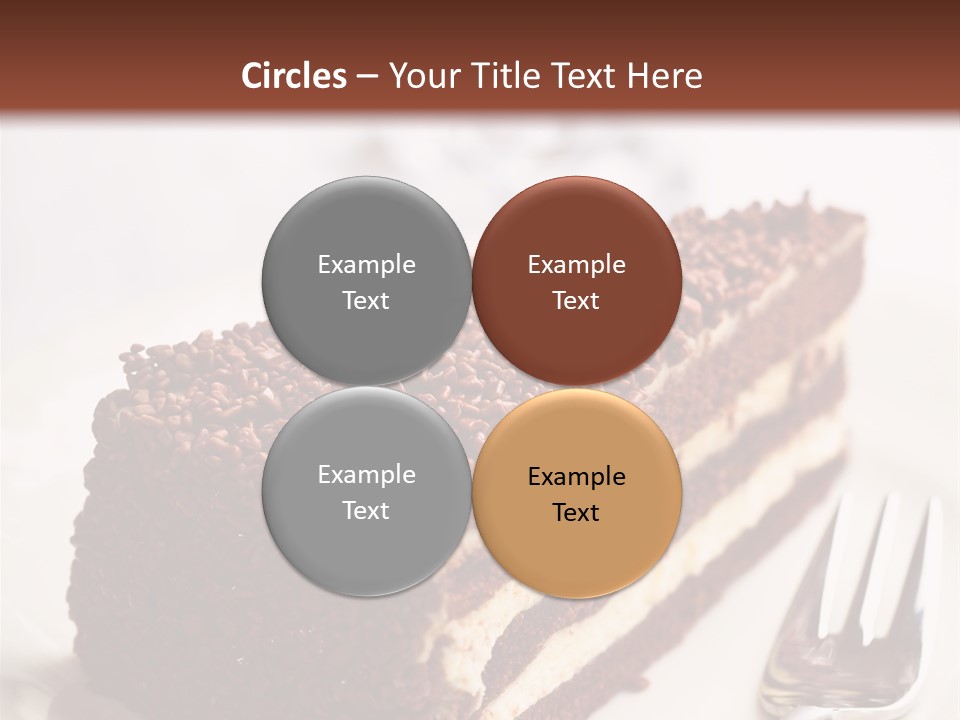 Fork Food Sweet PowerPoint Template