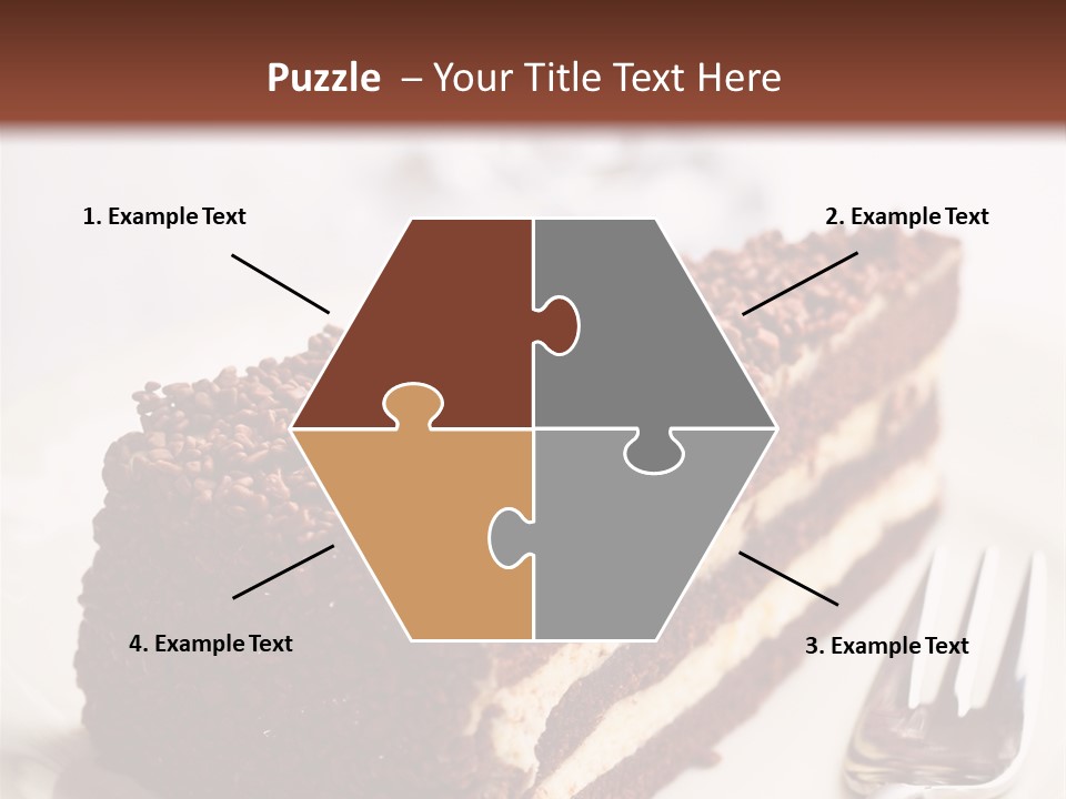Fork Food Sweet PowerPoint Template
