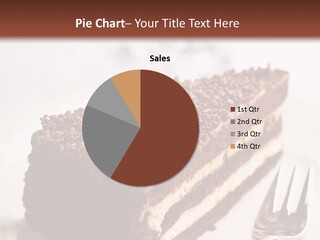 Fork Food Sweet PowerPoint Template