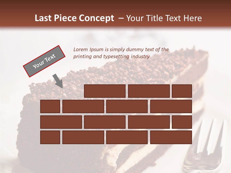 Fork Food Sweet PowerPoint Template