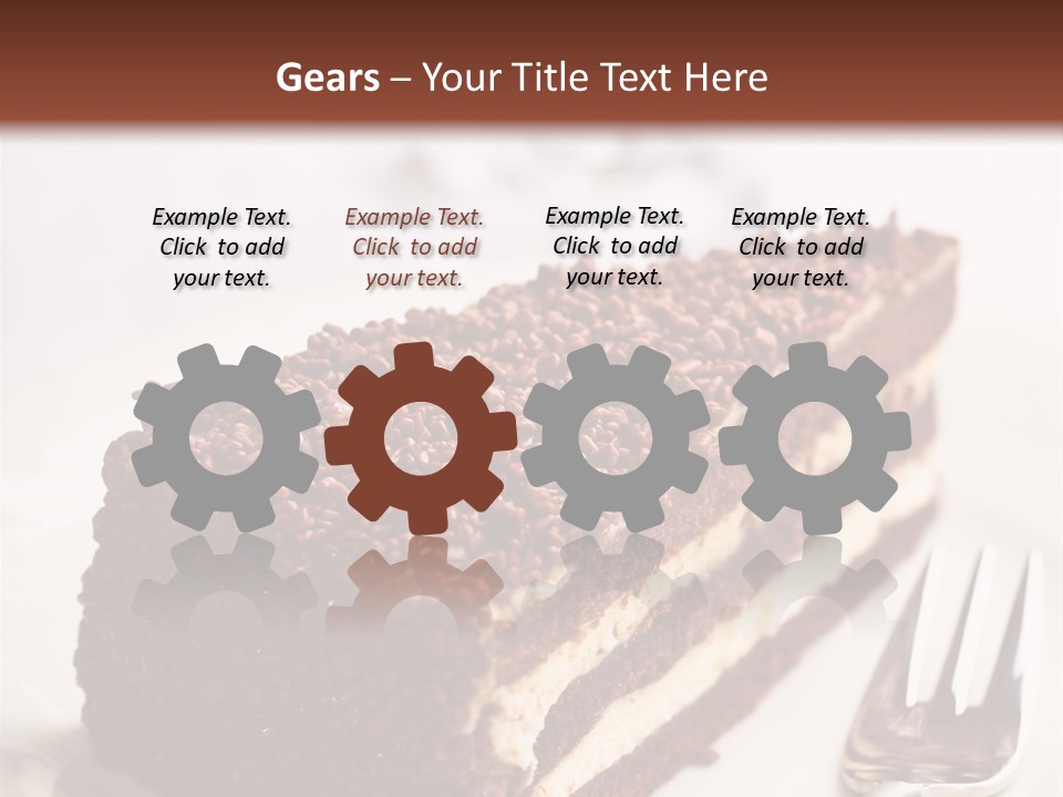 Fork Food Sweet PowerPoint Template