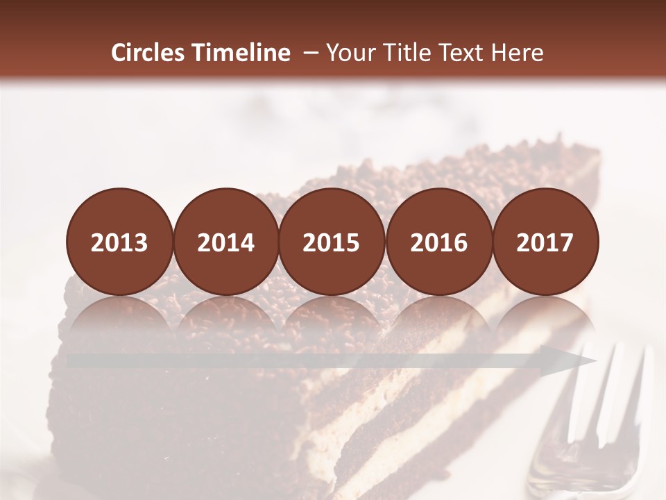 Fork Food Sweet PowerPoint Template