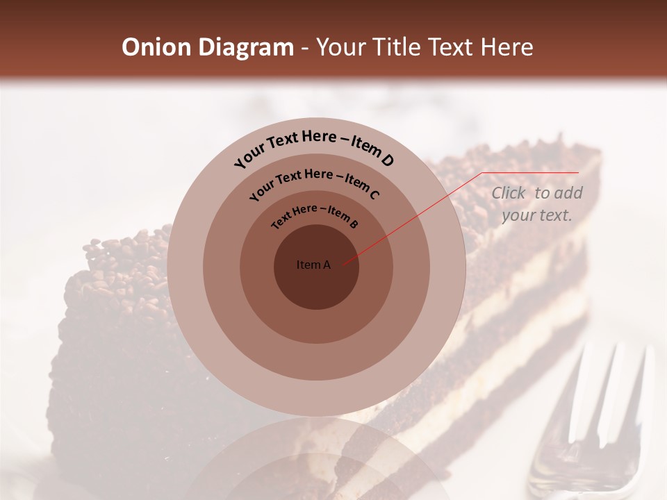 Fork Food Sweet PowerPoint Template