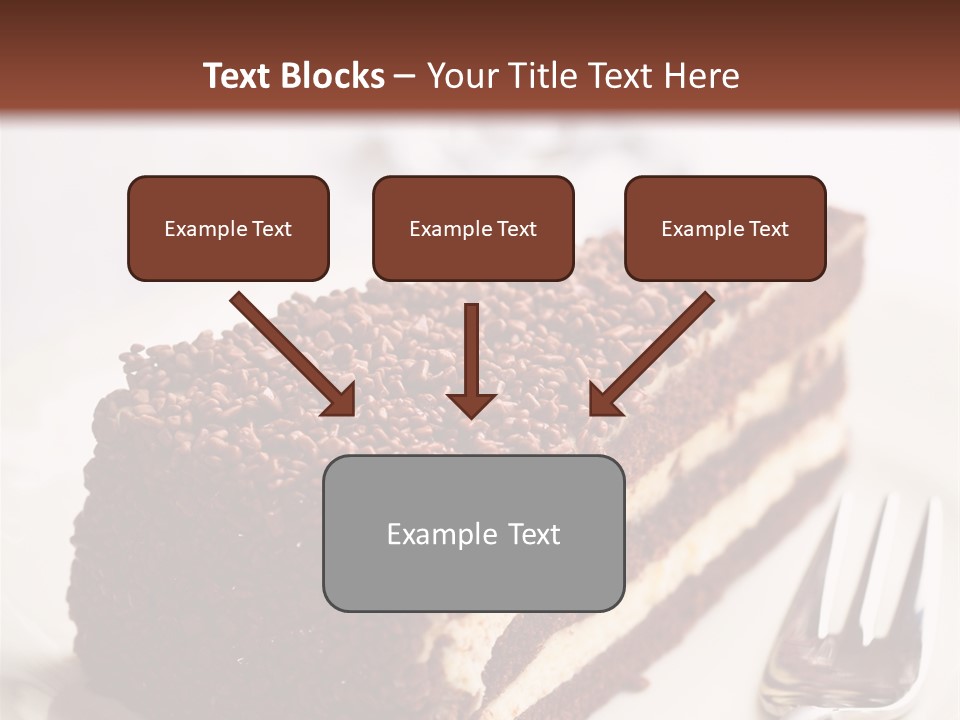 Fork Food Sweet PowerPoint Template