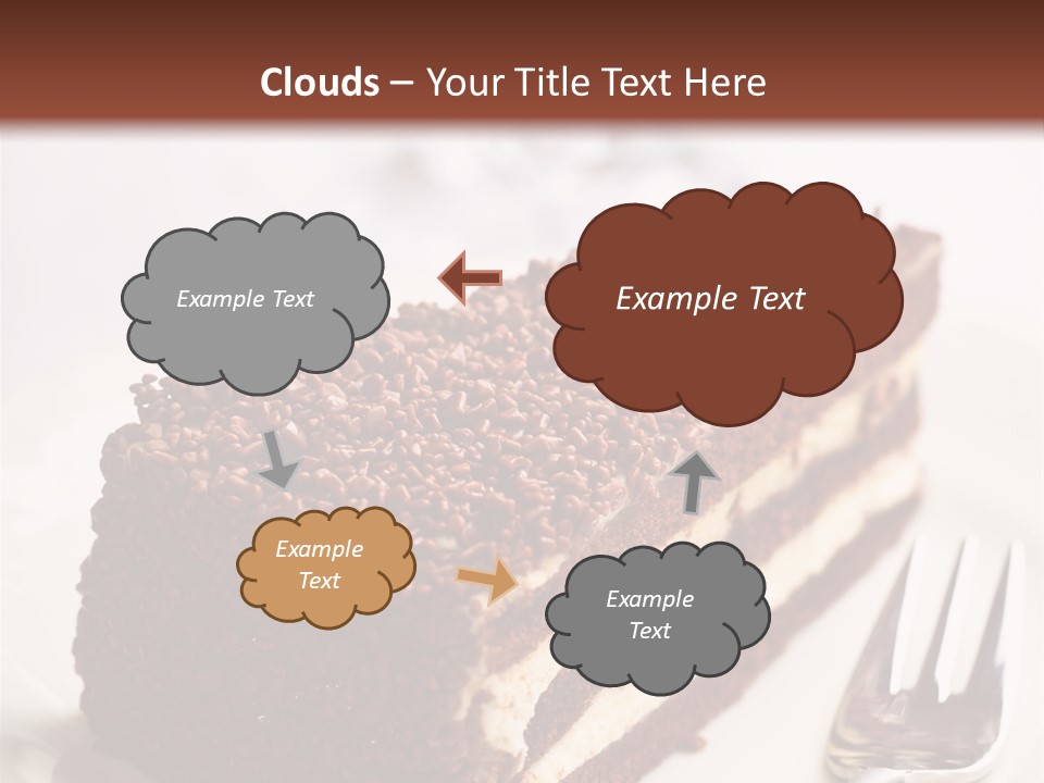 Fork Food Sweet PowerPoint Template