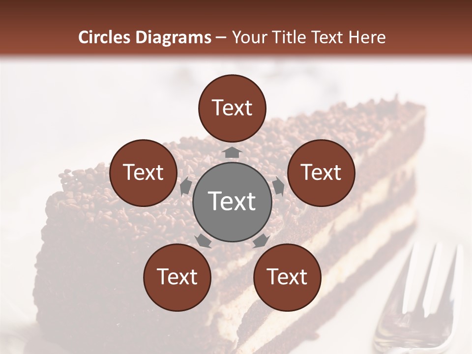 Fork Food Sweet PowerPoint Template