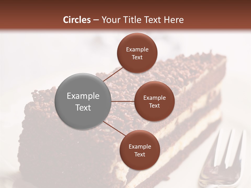 Fork Food Sweet PowerPoint Template