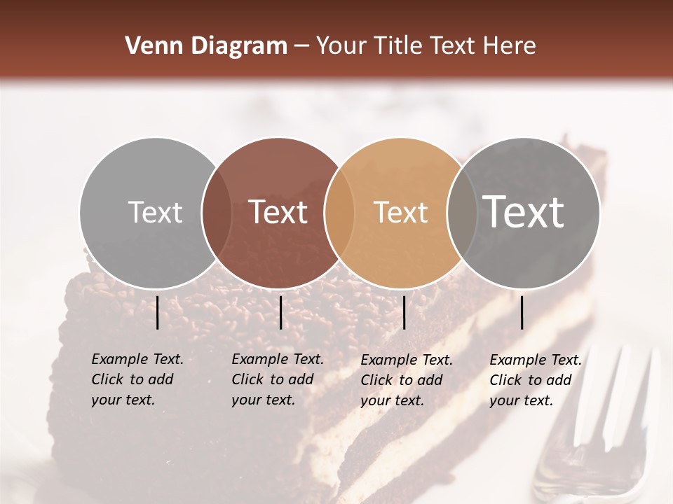 Fork Food Sweet PowerPoint Template