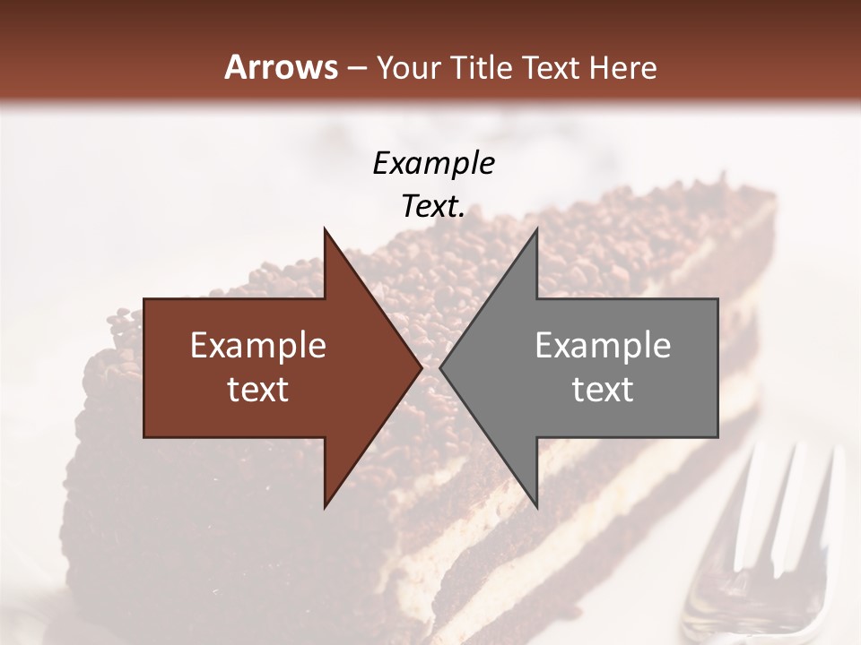 Fork Food Sweet PowerPoint Template