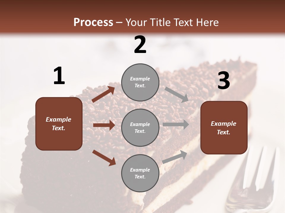Fork Food Sweet PowerPoint Template