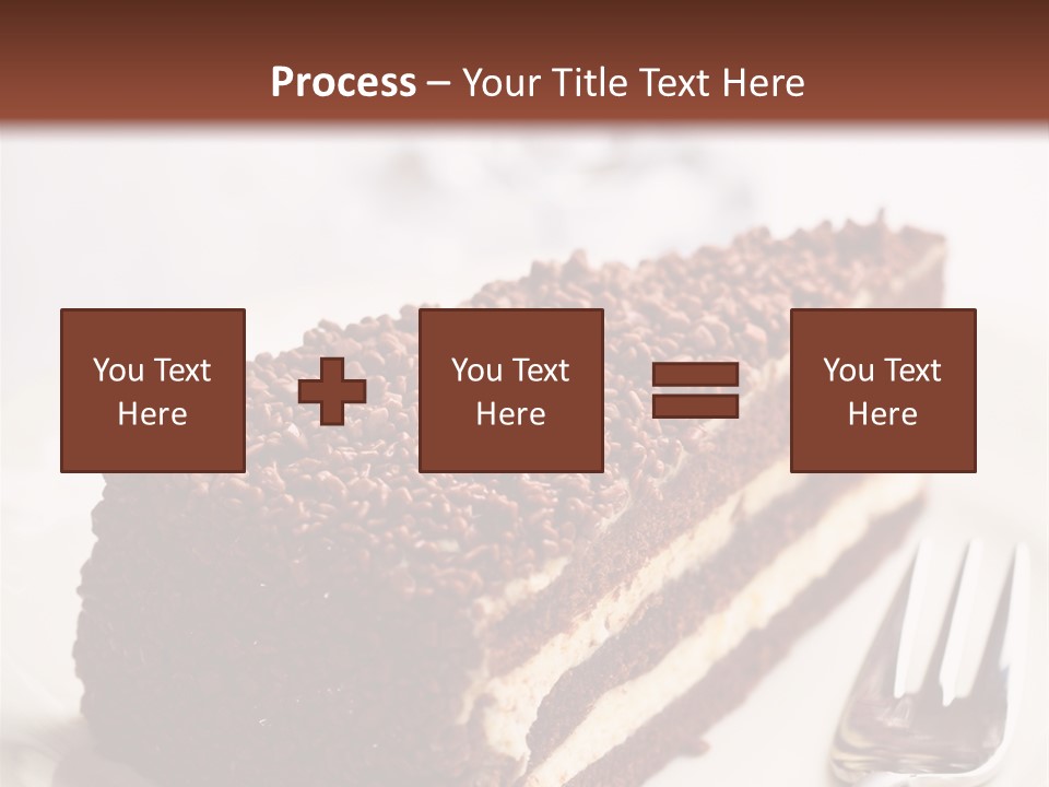 Fork Food Sweet PowerPoint Template
