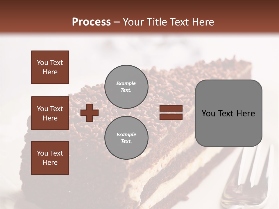 Fork Food Sweet PowerPoint Template