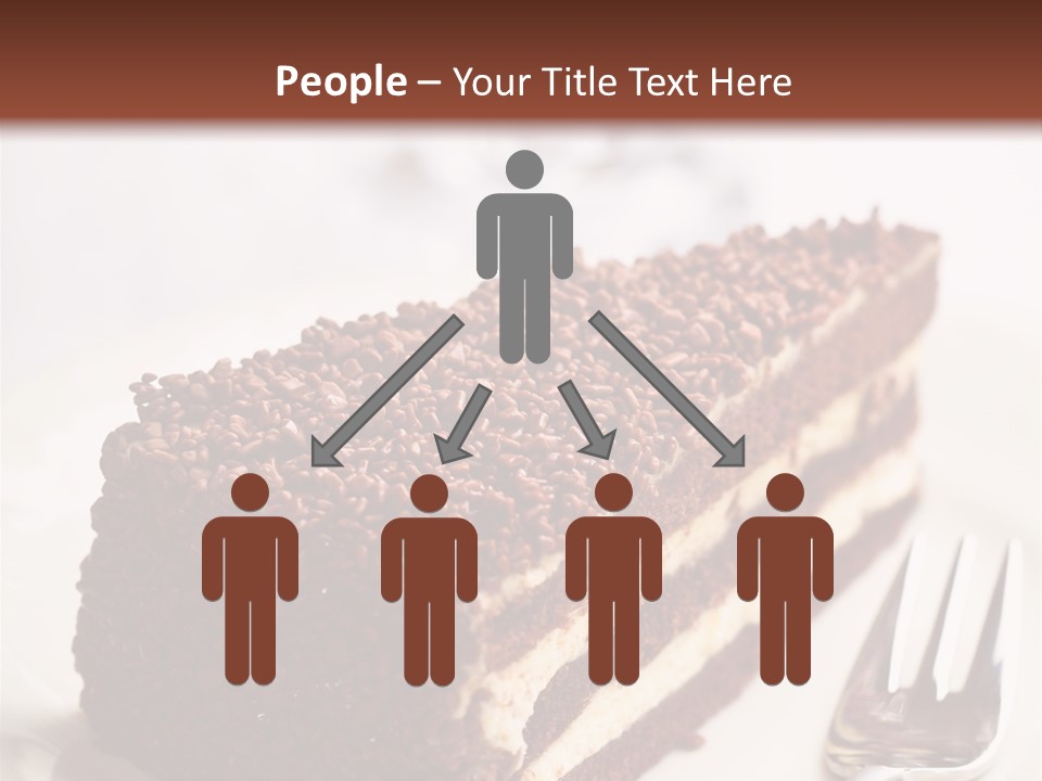 Fork Food Sweet PowerPoint Template