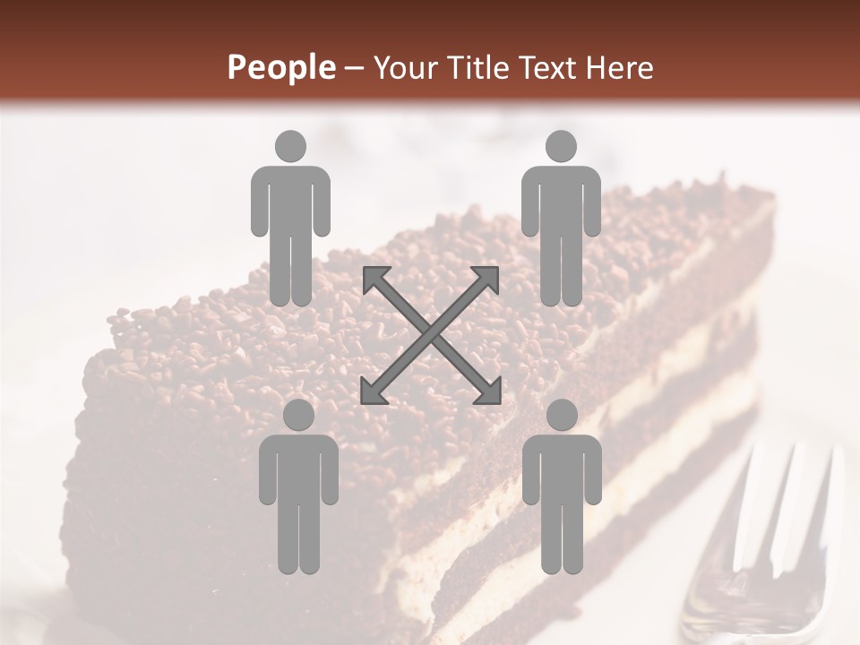Fork Food Sweet PowerPoint Template