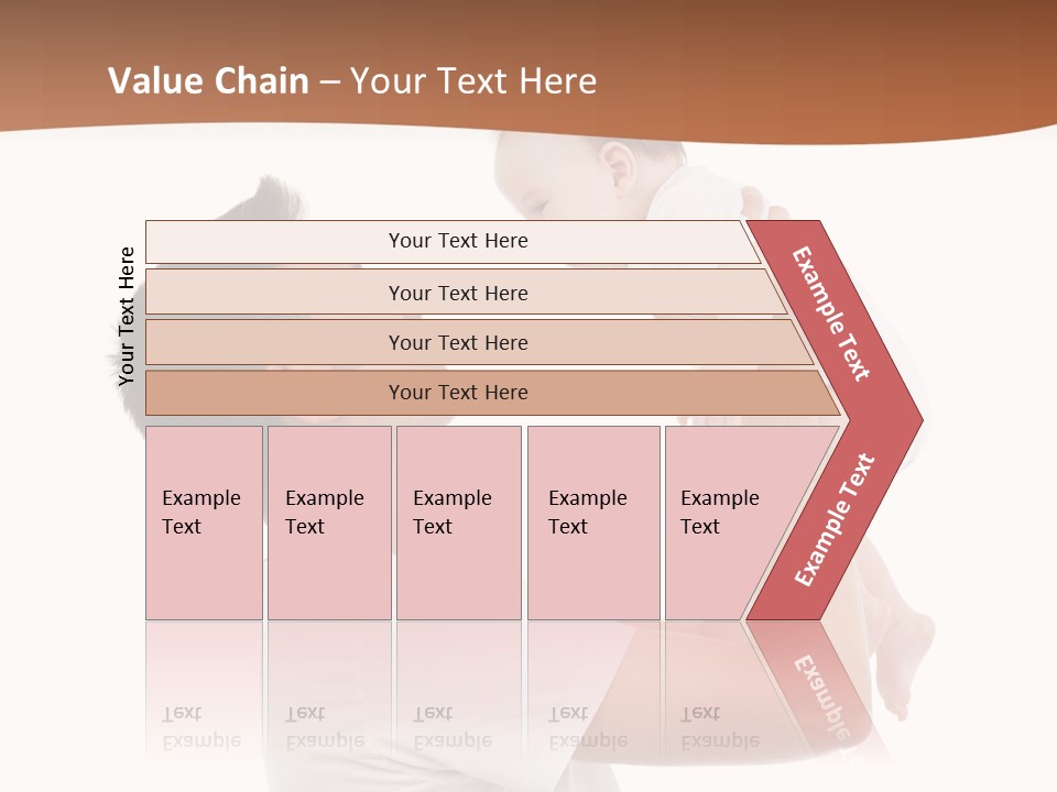 Gray Isolated On White Son PowerPoint Template