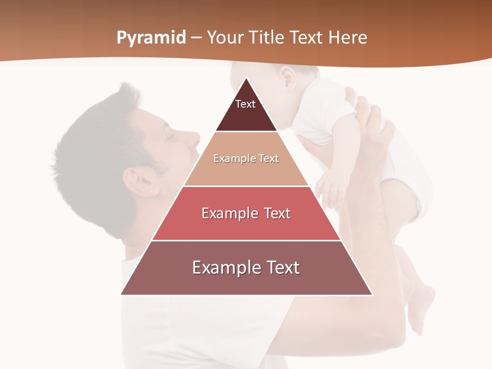 Gray Isolated On White Son PowerPoint Template