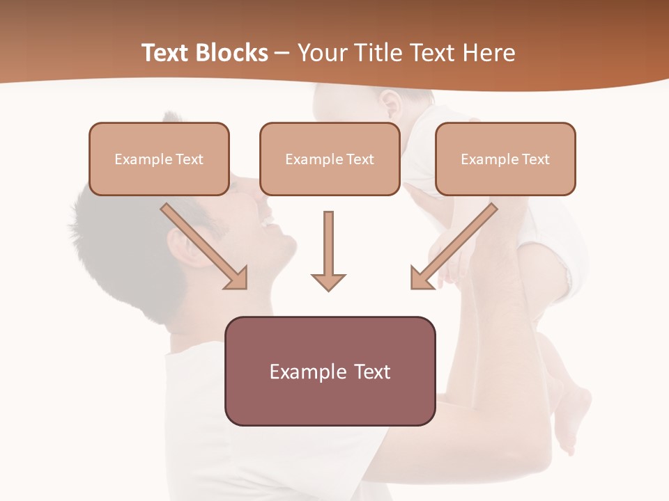 Gray Isolated On White Son PowerPoint Template