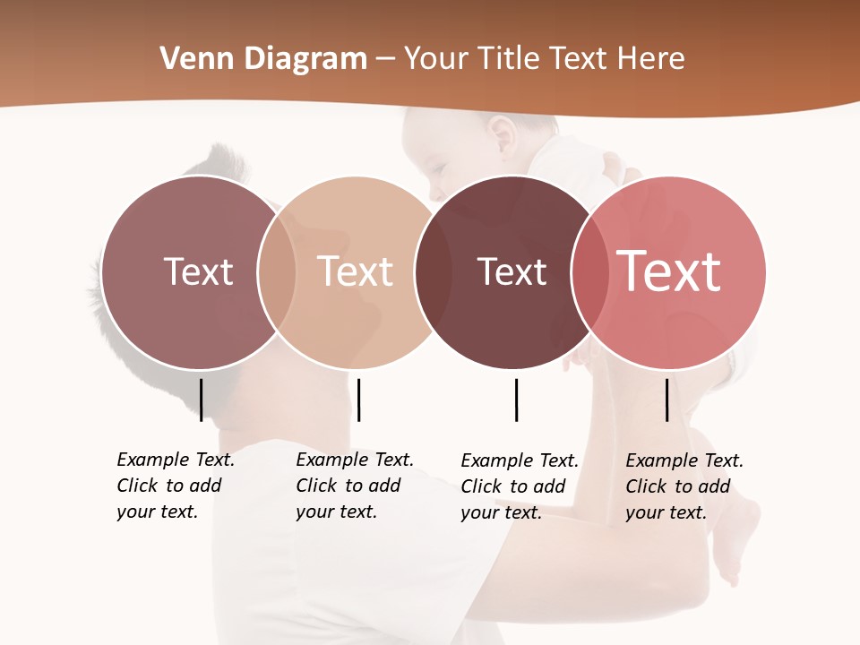 Gray Isolated On White Son PowerPoint Template