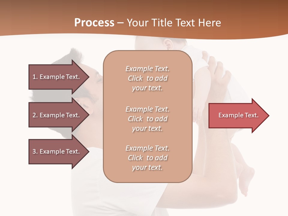 Gray Isolated On White Son PowerPoint Template