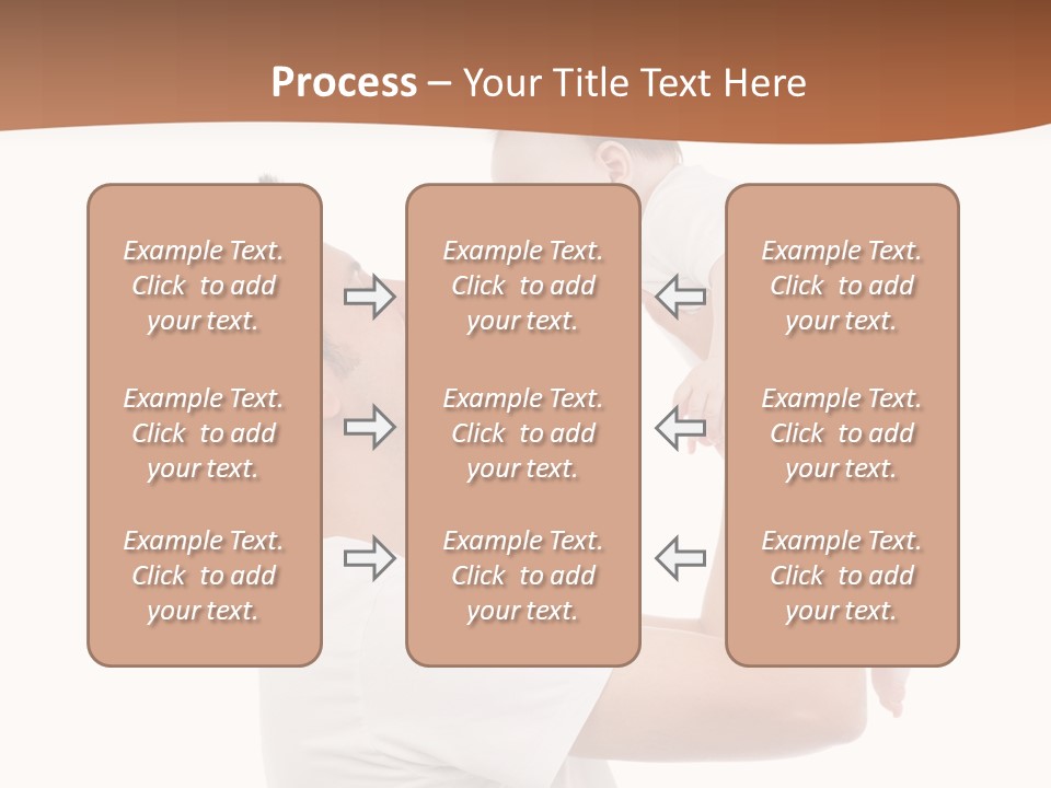 Gray Isolated On White Son PowerPoint Template
