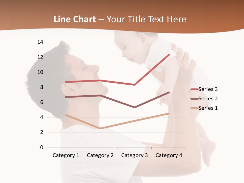 Gray Isolated On White Son PowerPoint Template