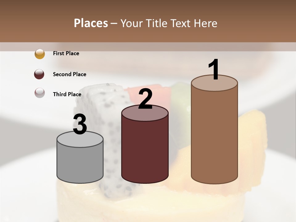 Dessert Presentation Freshness PowerPoint Template