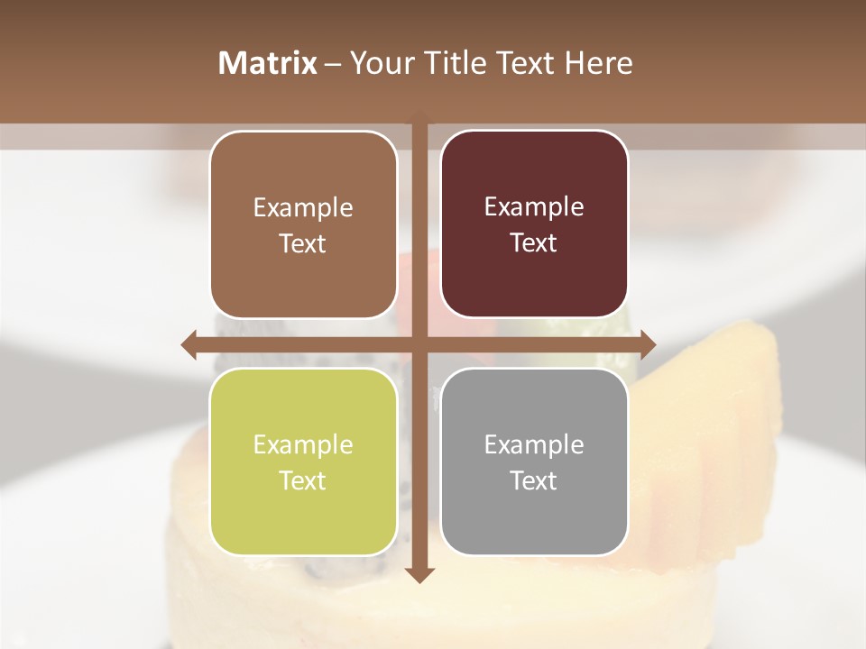 Dessert Presentation Freshness PowerPoint Template