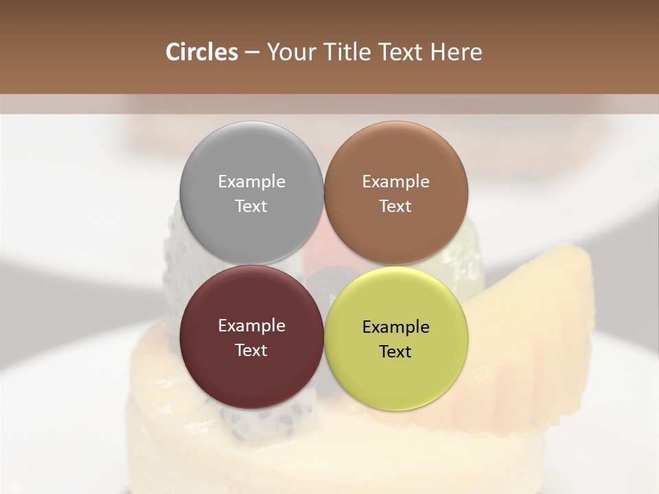 Dessert Presentation Freshness PowerPoint Template