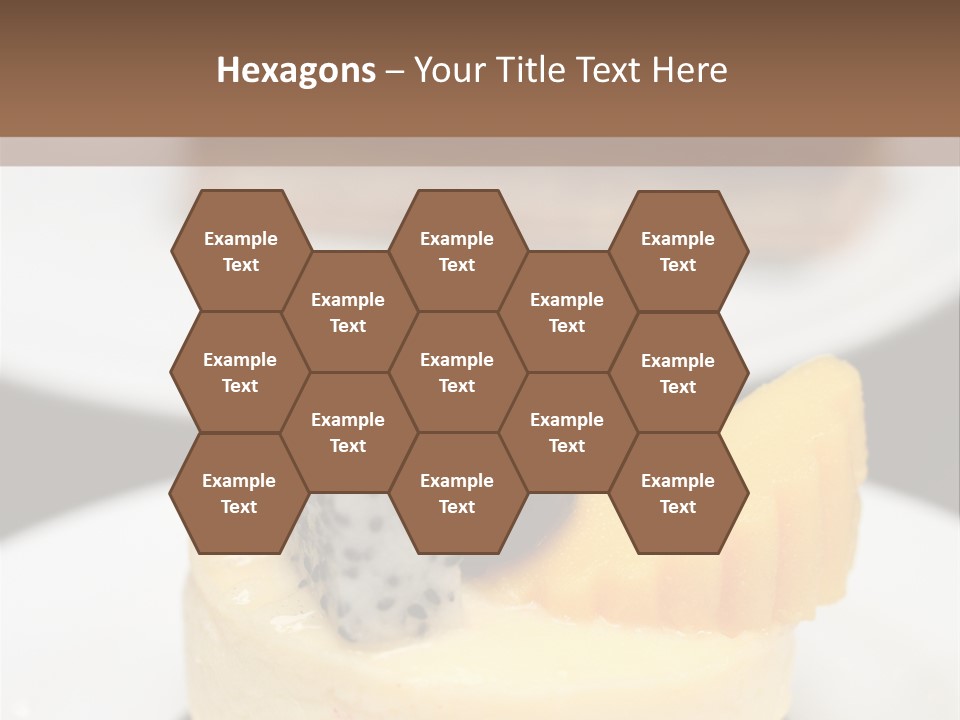 Dessert Presentation Freshness PowerPoint Template