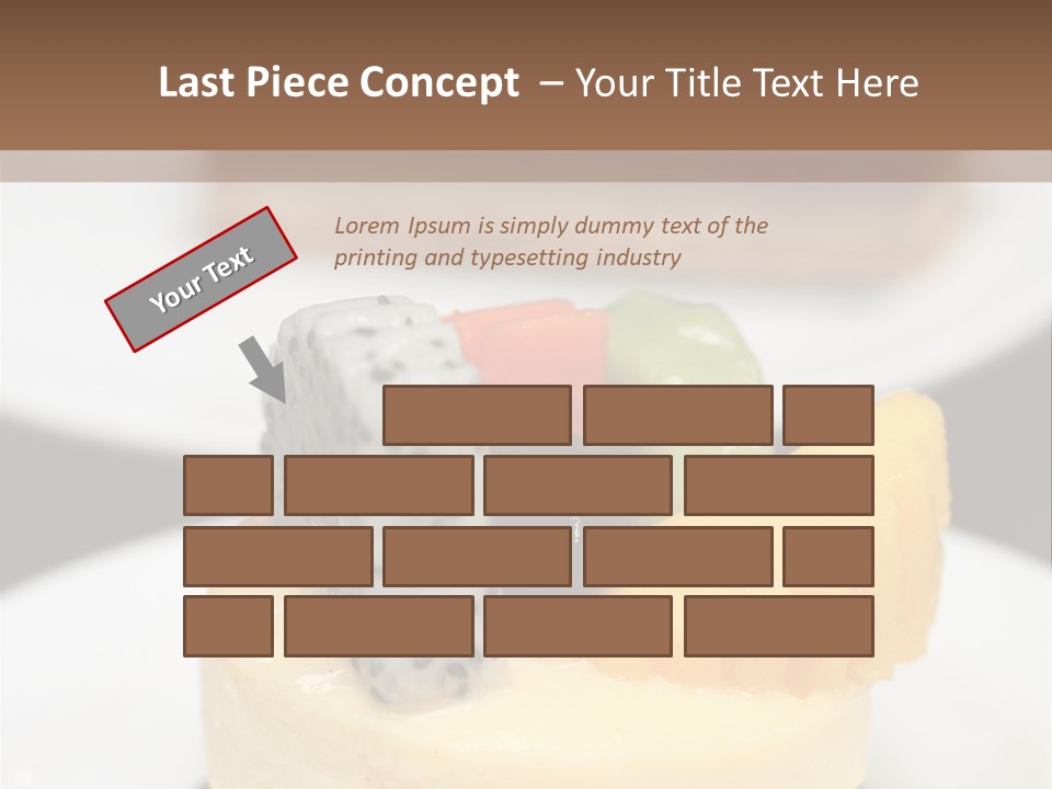 Dessert Presentation Freshness PowerPoint Template