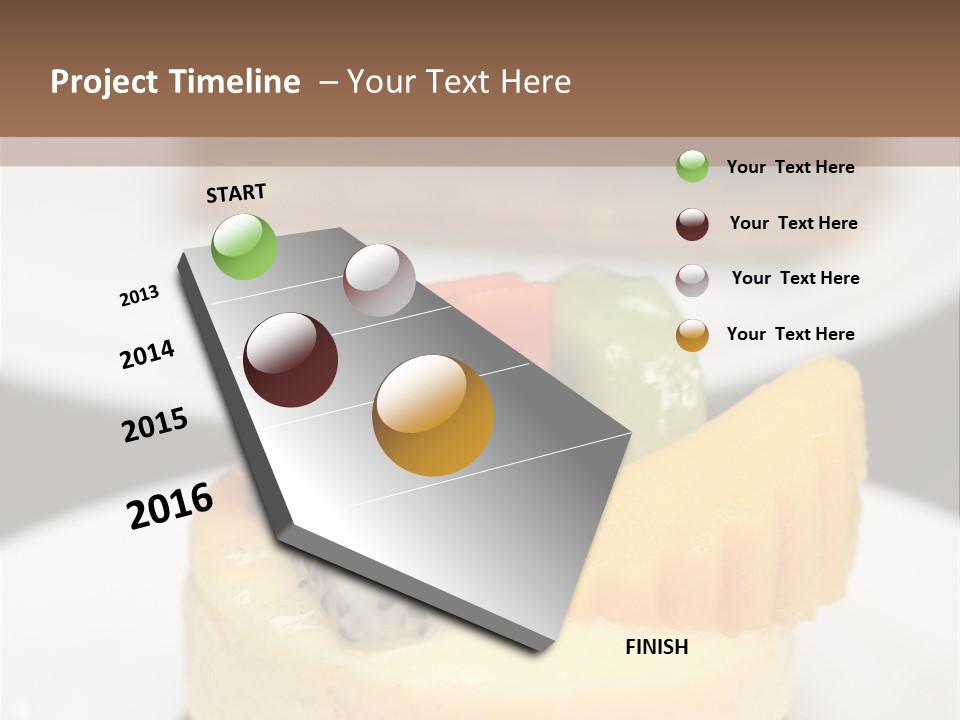Dessert Presentation Freshness PowerPoint Template