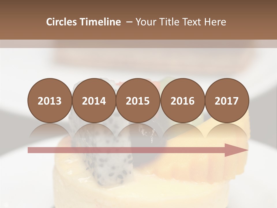 Dessert Presentation Freshness PowerPoint Template