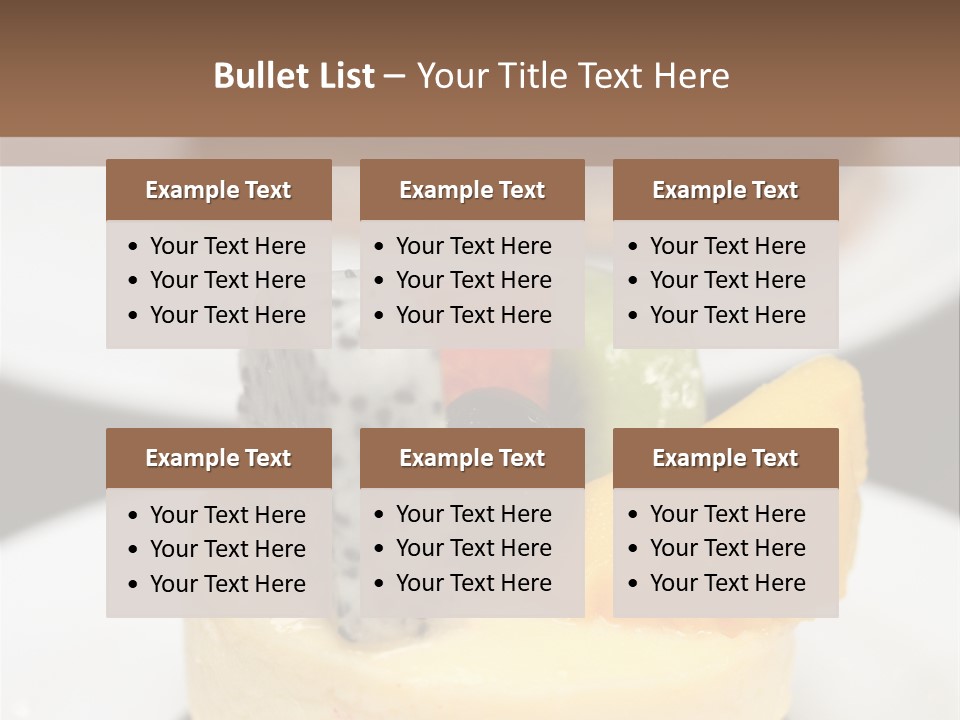 Dessert Presentation Freshness PowerPoint Template