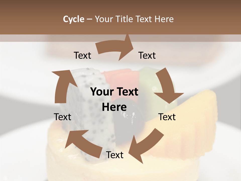 Dessert Presentation Freshness PowerPoint Template