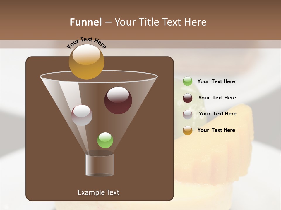 Dessert Presentation Freshness PowerPoint Template