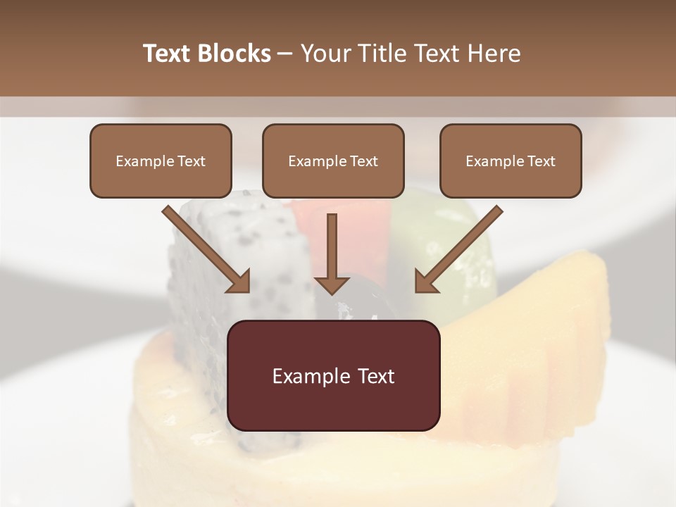 Dessert Presentation Freshness PowerPoint Template