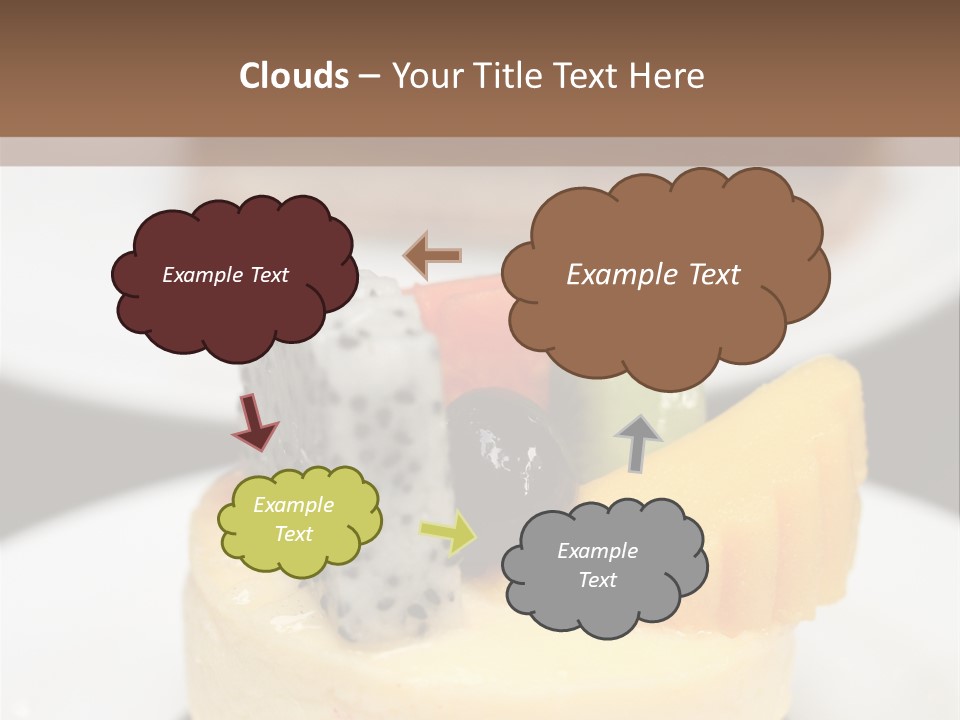Dessert Presentation Freshness PowerPoint Template
