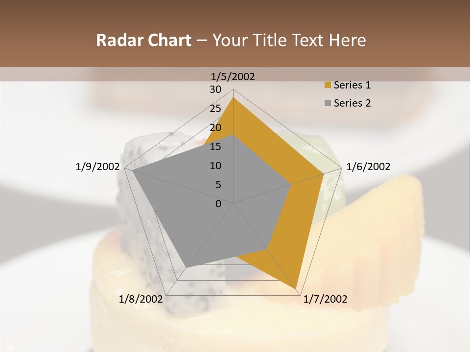 Dessert Presentation Freshness PowerPoint Template