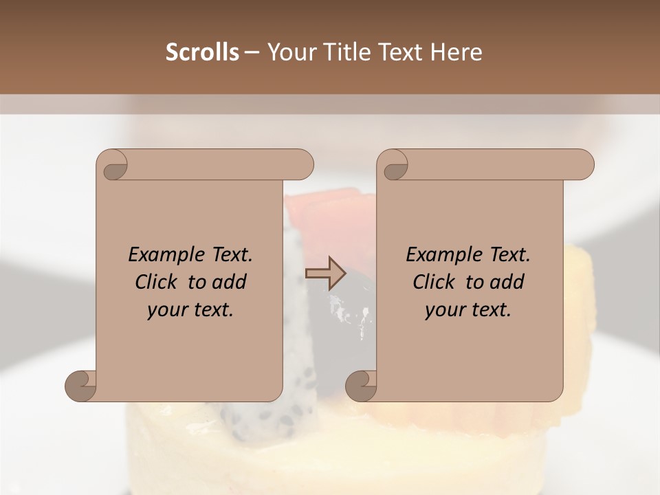 Dessert Presentation Freshness PowerPoint Template