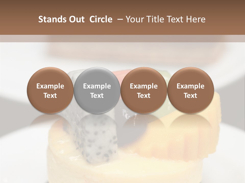 Dessert Presentation Freshness PowerPoint Template
