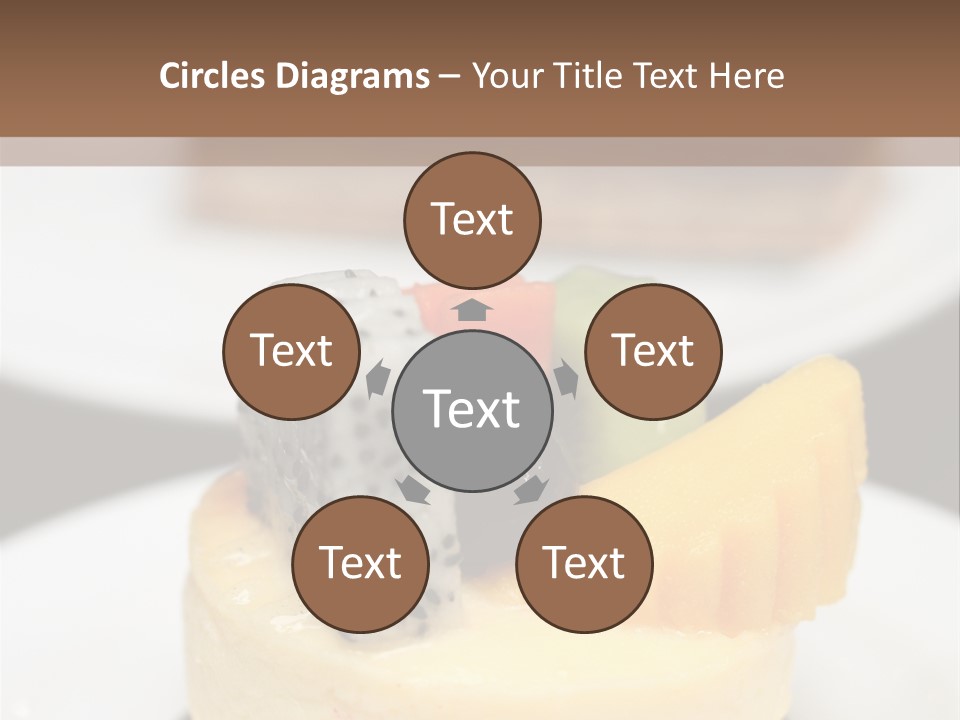 Dessert Presentation Freshness PowerPoint Template