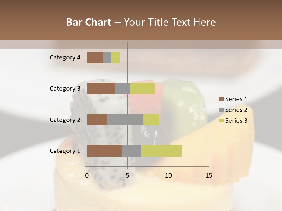 Dessert Presentation Freshness PowerPoint Template