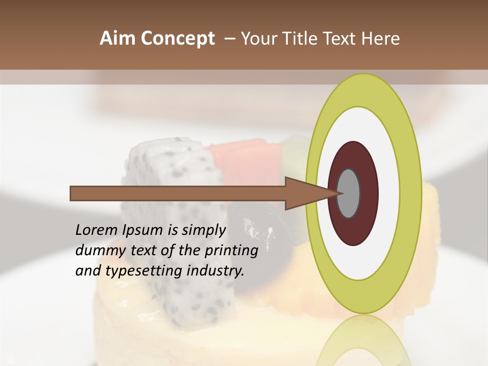 Dessert Presentation Freshness PowerPoint Template
