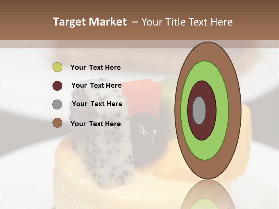 Dessert Presentation Freshness PowerPoint Template
