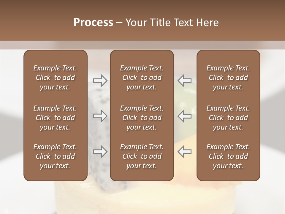 Dessert Presentation Freshness PowerPoint Template