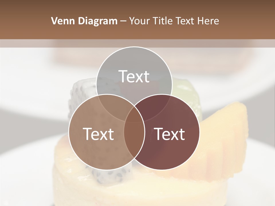 Dessert Presentation Freshness PowerPoint Template