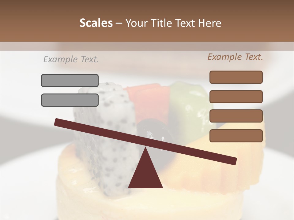 Dessert Presentation Freshness PowerPoint Template